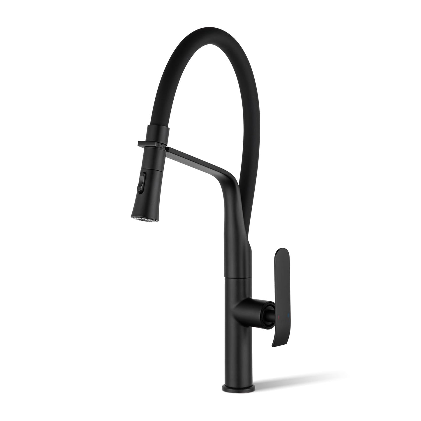 ACA International WELS Kitchen Mixer Tap Pull Dwon Kitchen Tap 2-Mode Spray Head 360° Swivel Kitchen Sink Taps Faucet(Chrome)