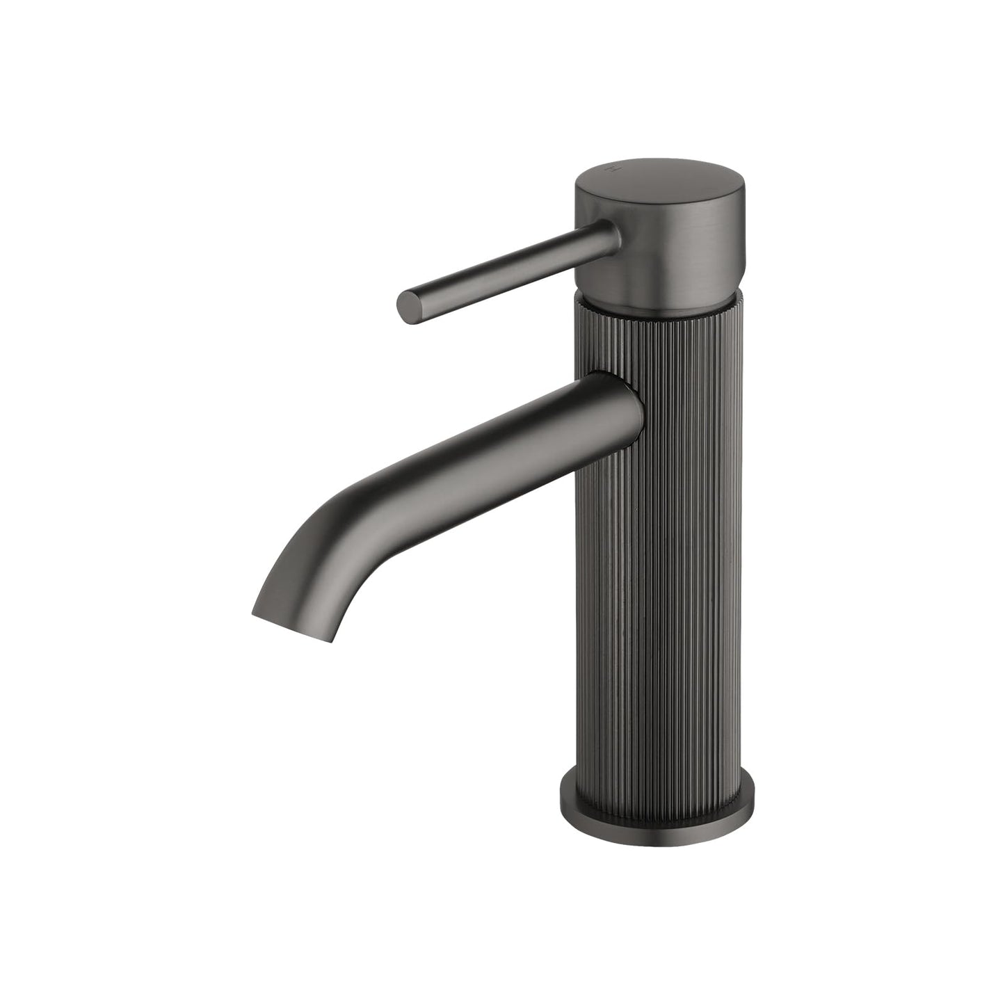 WELS Bathroom Tap, Bathroom Mixer tap Rounded Bathroon Sink Tap Basin Tap Vanity Tap Faucet Solid Brass Brushed Gold
