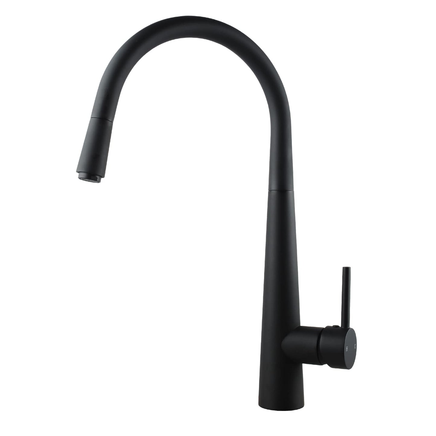 ACA International Kitchen Tap Pull Out Metal Spray Head Kitchen Mixer Tap, 360° Swivel Faucet Taps Kitchen Laundry Sink Tap Solid Brass WELS(Brushed Chrome)