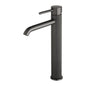 ACA International WELS Bathroom Basin Mixer Tap,High-Arc Counter Top Bathroom Taps,Single Handle Knurled Bathroom Faucet(Chrome)