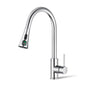 ACA International WELS Kitchen Mixer Tap 2-Mode Spray Pull Out Spout Kitchen Laundry Sink Bar Faucet Tap Basin Mixer Brass Faucet Kitchen Tap(Matt Black)