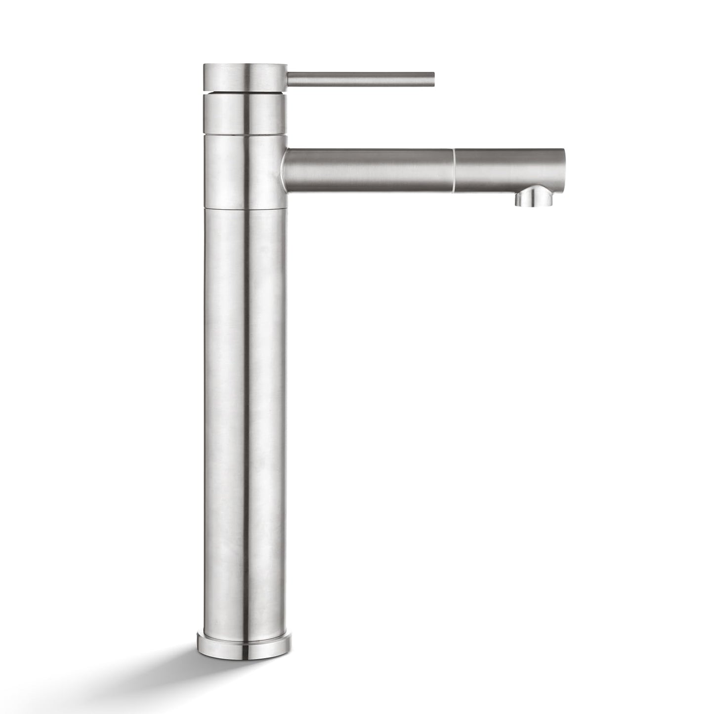 ACA International WELS Bathroom Basin Mixer Tap Round Classic Laundry Vanity Sink Taps (Black)