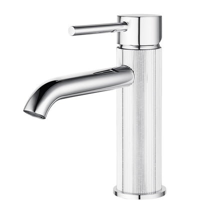 WELS Bathroom Tap, Bathroom Mixer tap Rounded Bathroon Sink Tap Basin Tap Vanity Tap Faucet Solid Brass Brushed Gold