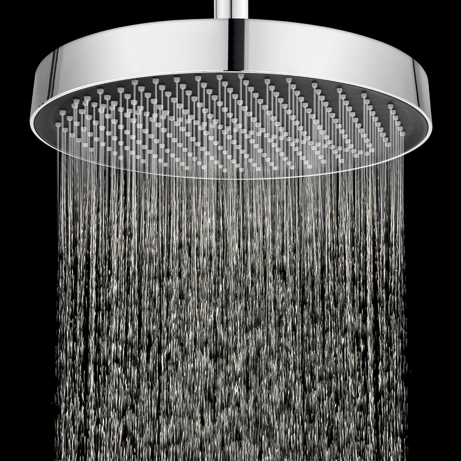 ACA International 13'' Luxury Overhead Rain Large Shower Head 325mm Round Adjustable Rainfall Shower Head WELS Approved (Chrome)
