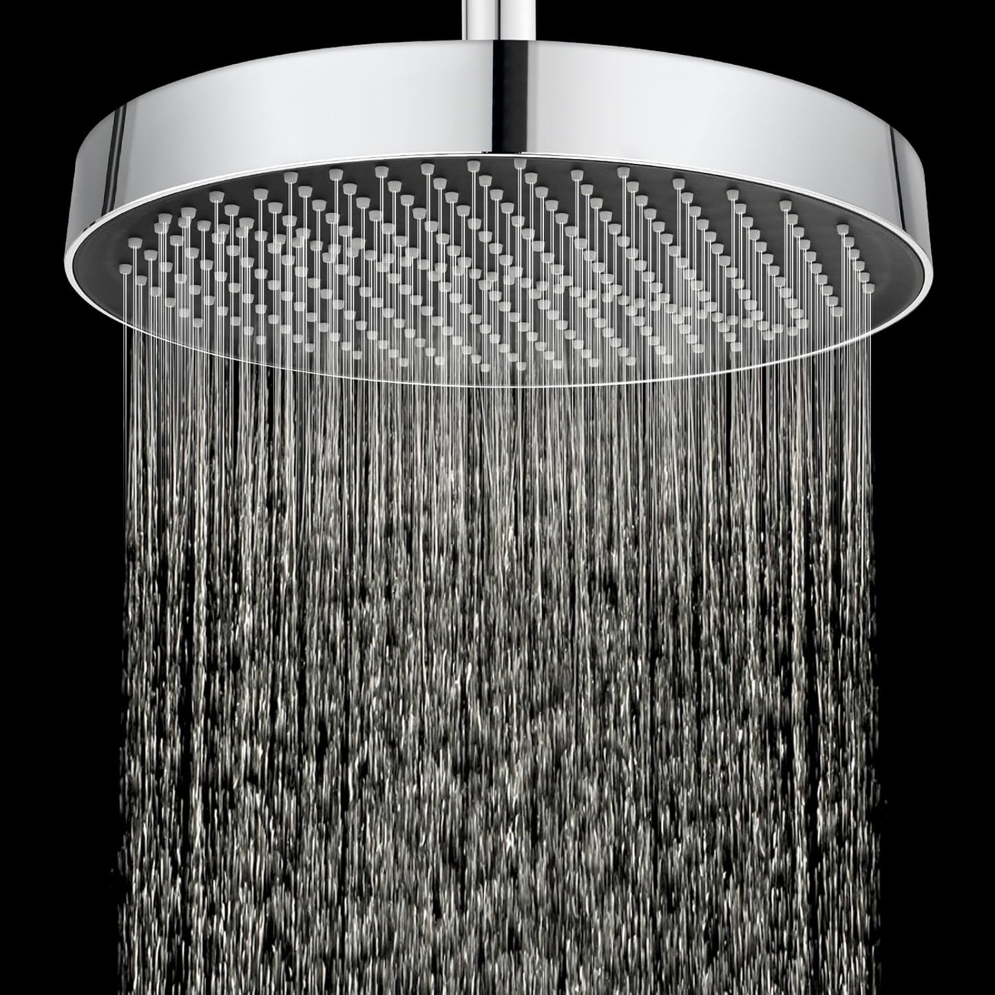 ACA International 13'' Luxury Overhead Rain Large Shower Head 325mm Round Adjustable Rainfall Shower Head WELS Approved (Chrome)