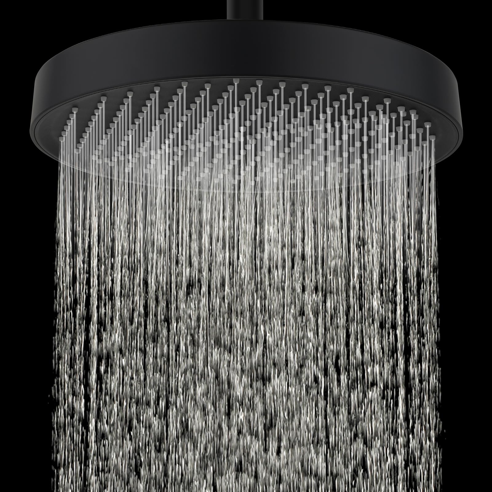 ACA International 13'' Luxury Overhead Rain Large Shower Head 325mm Round Adjustable Rainfall Shower Head WELS Approved (Chrome)